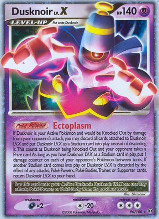 Dusknoir LV.X  - Holofoil Stormfront - Ultra Rare