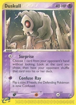 Duskull - 61/100/100  Sandstorm - Common