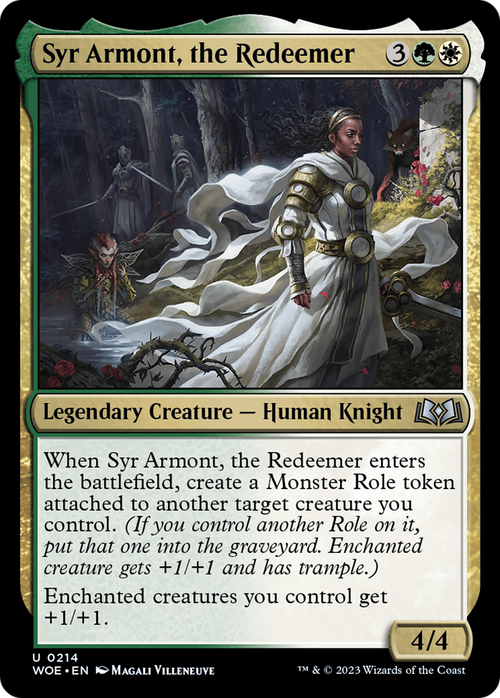 Syr Armont, the Redeemer (WOE-214) - Wilds of Eldraine