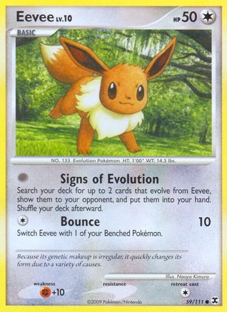 Eevee 059  Rising Rivals - Common