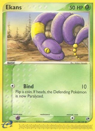 Ekans 064/100  Sandstorm - Common