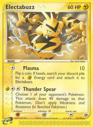 Electabuzz/100  Sandstorm - Uncommon