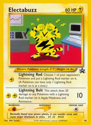 Electabuzz 046  WoTC Promo - Promo