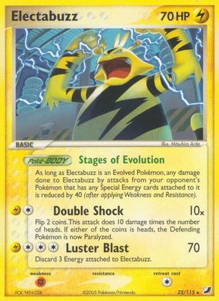 Electabuzz/115  Unseen Forces - Rare