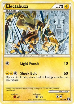 Electabuzz/102  Triumphant - Uncommon