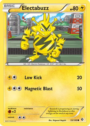 Electabuzz 053  Boundaries Crossed - Common