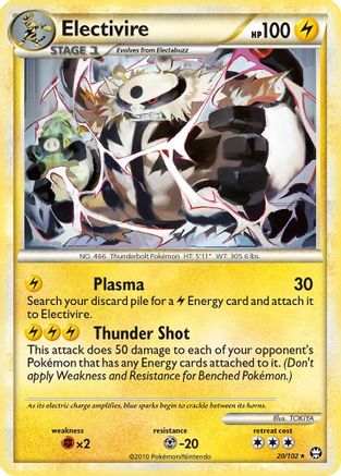 Electivire  Triumphant - Rare