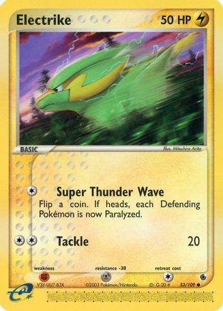 Electrike 053/109  Ruby and Sapphire - Common