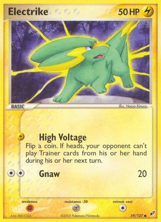 Electrike - 059/107/107  Deoxys - Common