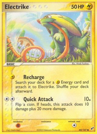 Electrike 060/107  Deoxys - Common