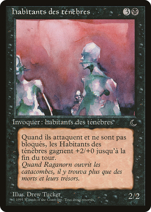 Murk Dwellers (French) - "habitants des tenebres" (REN-) - Renaissance