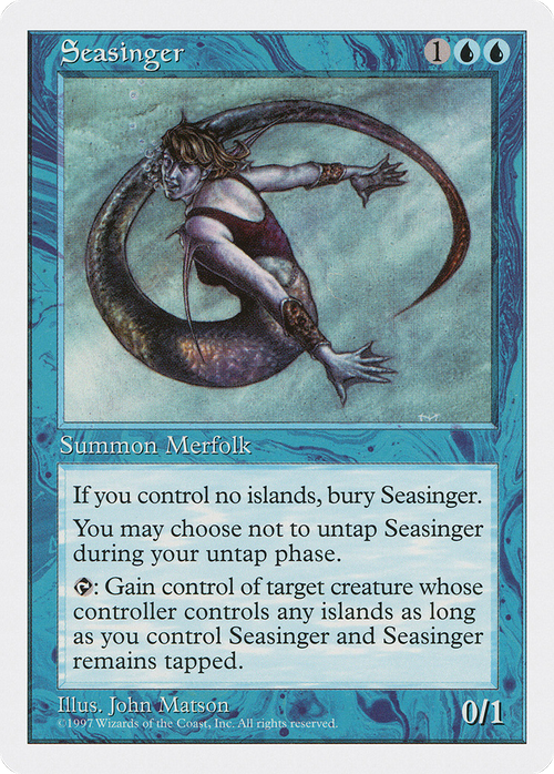 Seasinger (5ED-121) - Fifth Edition