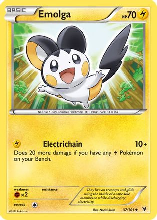 Emolga  Noble Victories - Uncommon