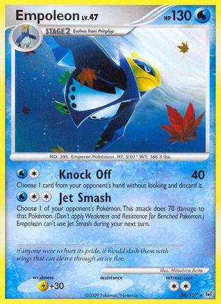 Empoleon  - Reverse Holofoil Platinum - Rare