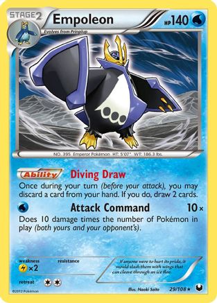 Empoleon  - Holofoil Dark Explorers - Holo Rare