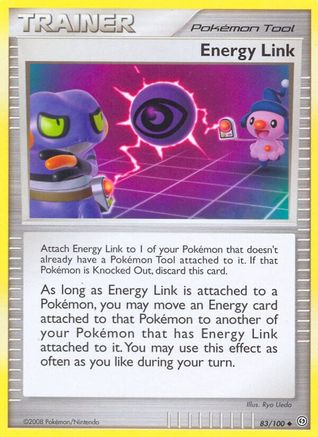 Energy Link  - Reverse Holofoil Stormfront - Uncommon
