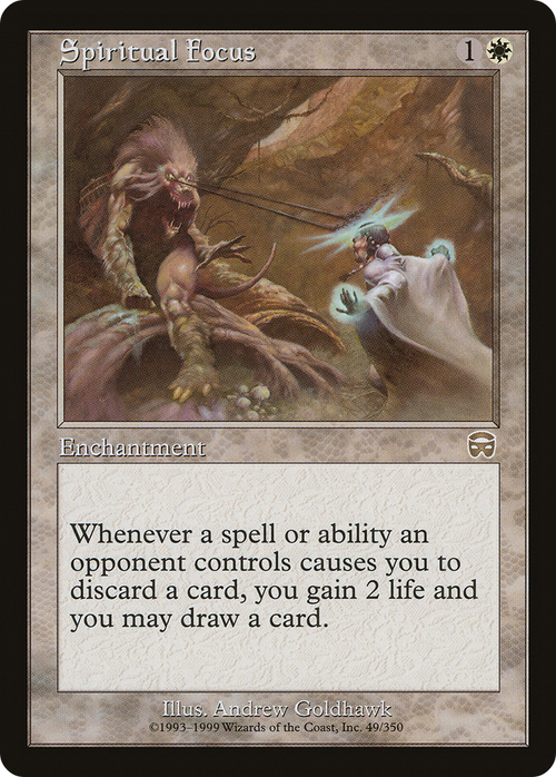 Spiritual Focus (MMQ-049) - Mercadian Masques