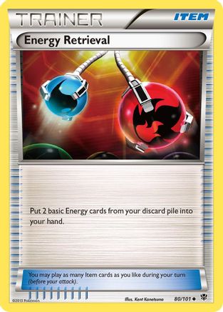 Energy Retrieval 080  Plasma Blast - Uncommon
