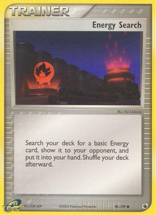 Energy Search 090  - Reverse Holofoil Ruby and Sapphire - Common