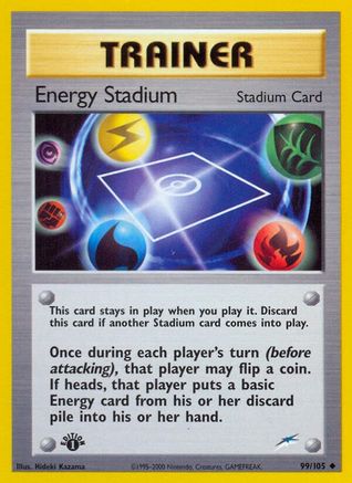 Energy Stadium 099  - 1st Edition Neo Destiny - Uncommon