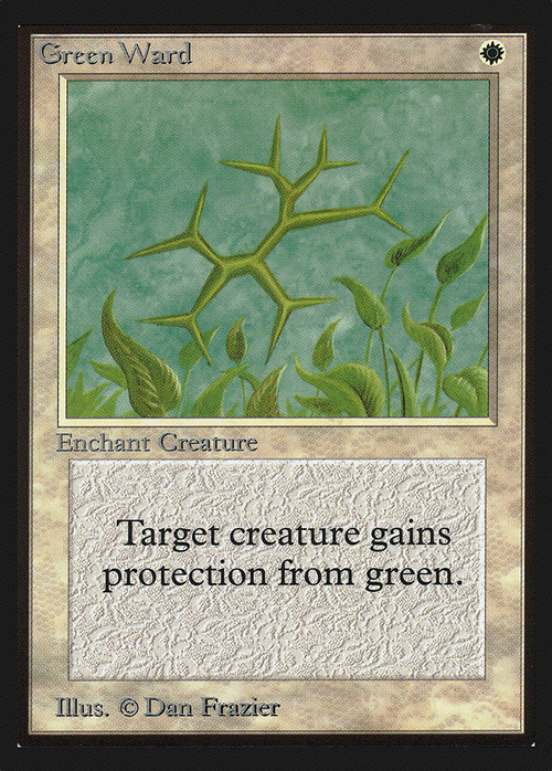 Green Ward (IE) (IED-) - Intl. Collectors' Edition