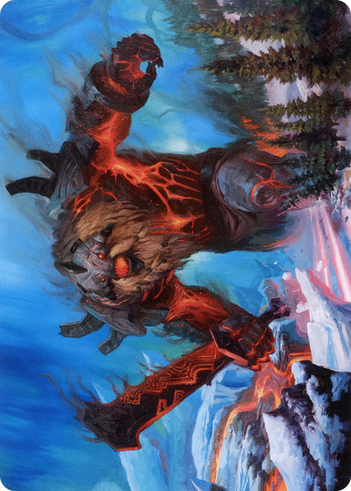 Quakebringer // Quakebringer (ASKHM-037) - Art Series: Kaldheim (Borderless)