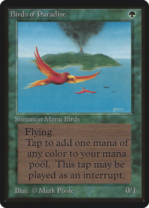 Birds of Paradise (LEB-) - Limited Edition Beta