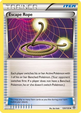 Escape Rope 120  - Reverse Holofoil Plasma Storm - Uncommon