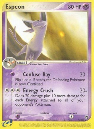 Espeon 016  Sandstorm - Rare