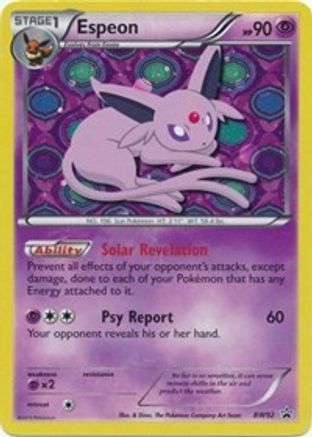 Espeon - BW92  - Holofoil Black and White Promos - Promo