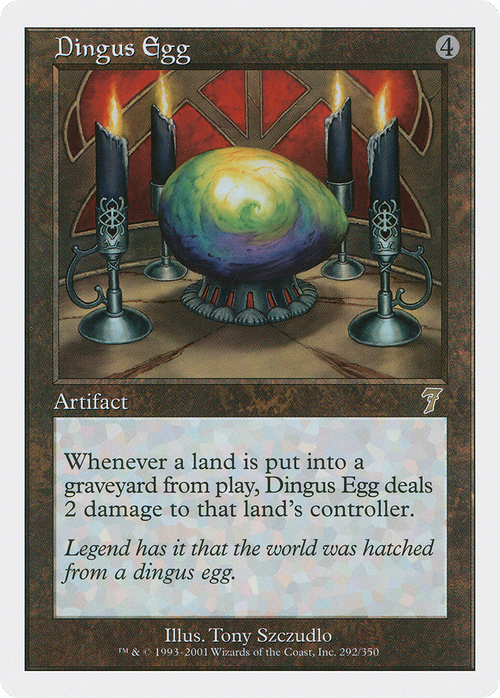 Dingus Egg (7ED-292) - 7th Edition Foil