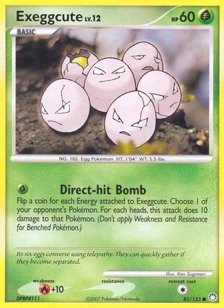 Exeggcute  Mysterious Treasures - Common