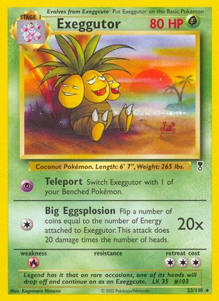 Exeggutor  Legendary Collection - Rare