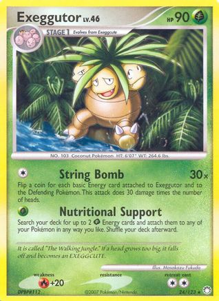 Exeggutor  - Reverse Holofoil Mysterious Treasures - Rare
