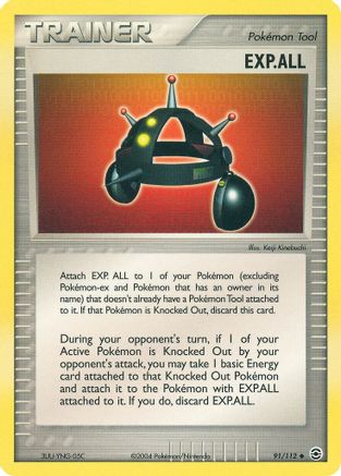 EXP.ALL  - Reverse Holofoil FireRed & LeafGreen - Uncommon