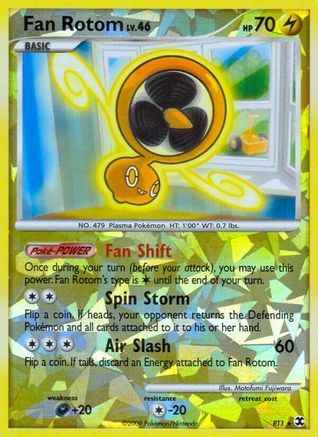 Fan Rotom  - Reverse Holofoil Rising Rivals - Ultra Rare