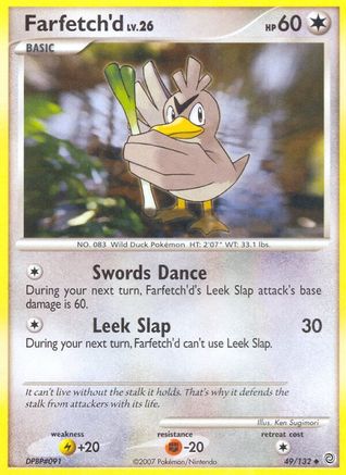 Farfetch'd  Secret Wonders - Uncommon