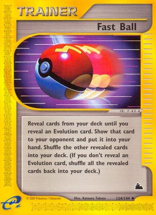 Fast Ball/144  Skyridge - Uncommon