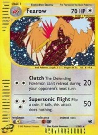 Fearow (11)  - Reverse Holofoil Expedition - Holo Rare