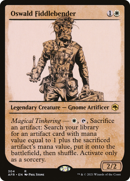 Oswald Fiddlebender (Showcase) (AFR-304) - Adventures in the Forgotten Realms: (Showcase)