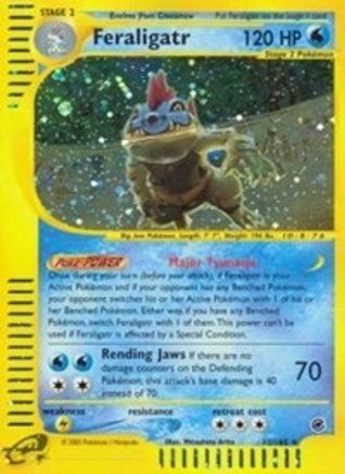 Feraligatr (12)  - Reverse Holofoil Expedition - Holo Rare