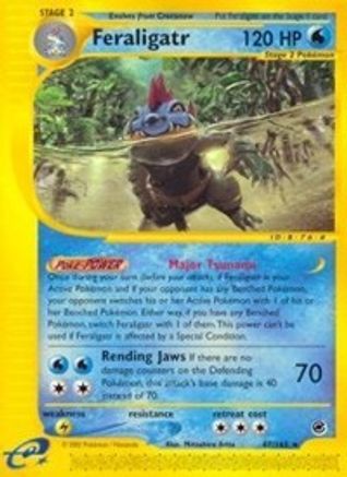 Feraligatr (47)  Expedition - Rare