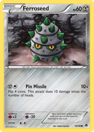 Ferroseed (70)  Emerging Powers - Common