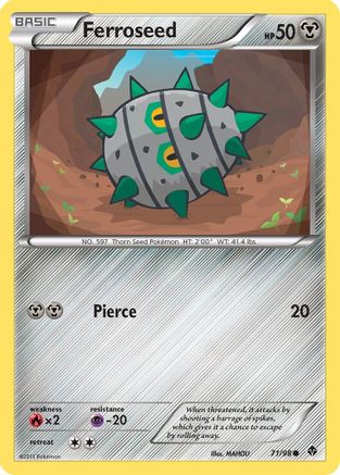 Ferroseed (71)  Emerging Powers - Common