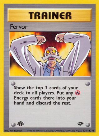 Fervor 124  - 1st Edition Gym Challenge - Common