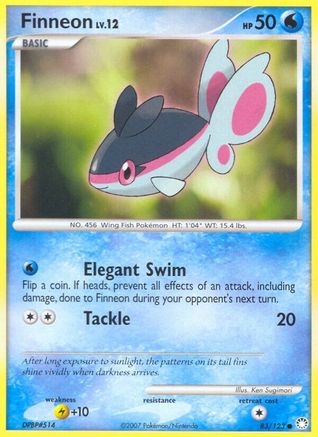 Finneon  - Reverse Holofoil Mysterious Treasures - Common