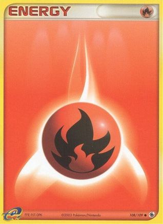 Fire Energy 108  Ruby and Sapphire - Common