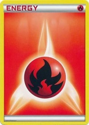 Fire Energy  Kalos Starter Set - Common