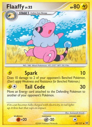 Flaaffy  - Reverse Holofoil Platinum - Uncommon