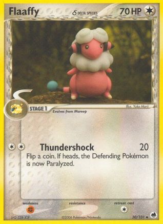 Flaaffy (Delta Species) 030  Dragon Frontiers - Uncommon